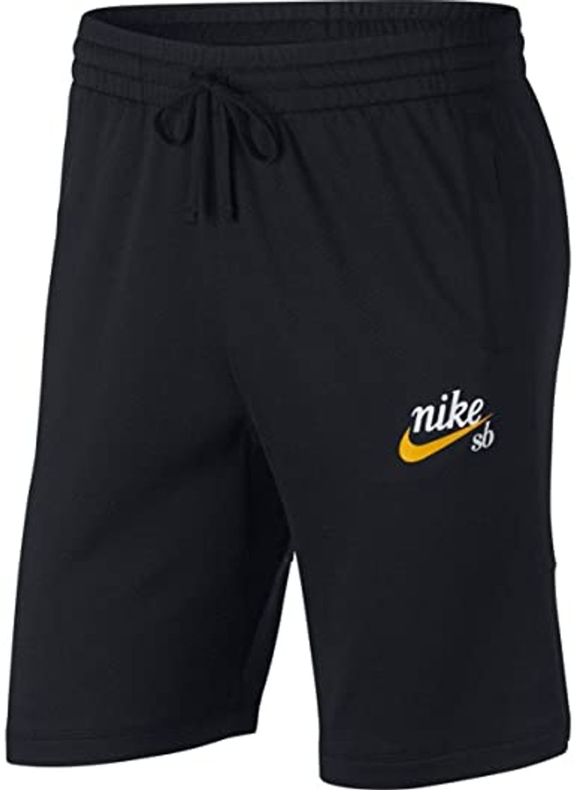 Social Nike Club Short JSY Pantalones Cortos, Hombre, Negro