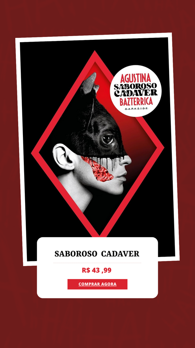 Book Saboroso Cadáver - Agustinho Bazterrka