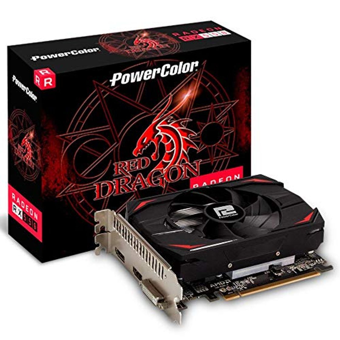 Social PowerColor AMD Radeon RX 550 - Tarjeta gráfica