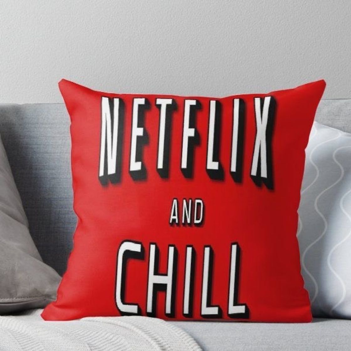 Moda Netflix and chill pillow 