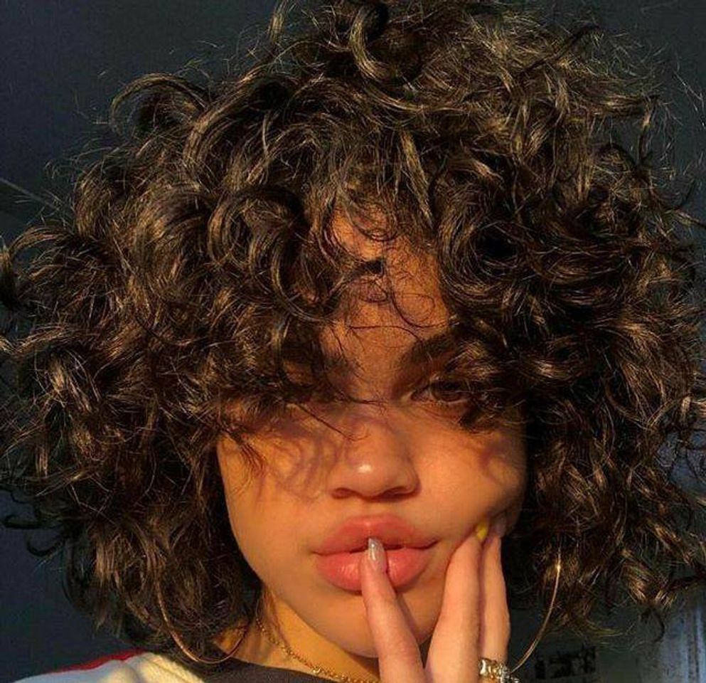 Social Corte para cabelo cacheado 