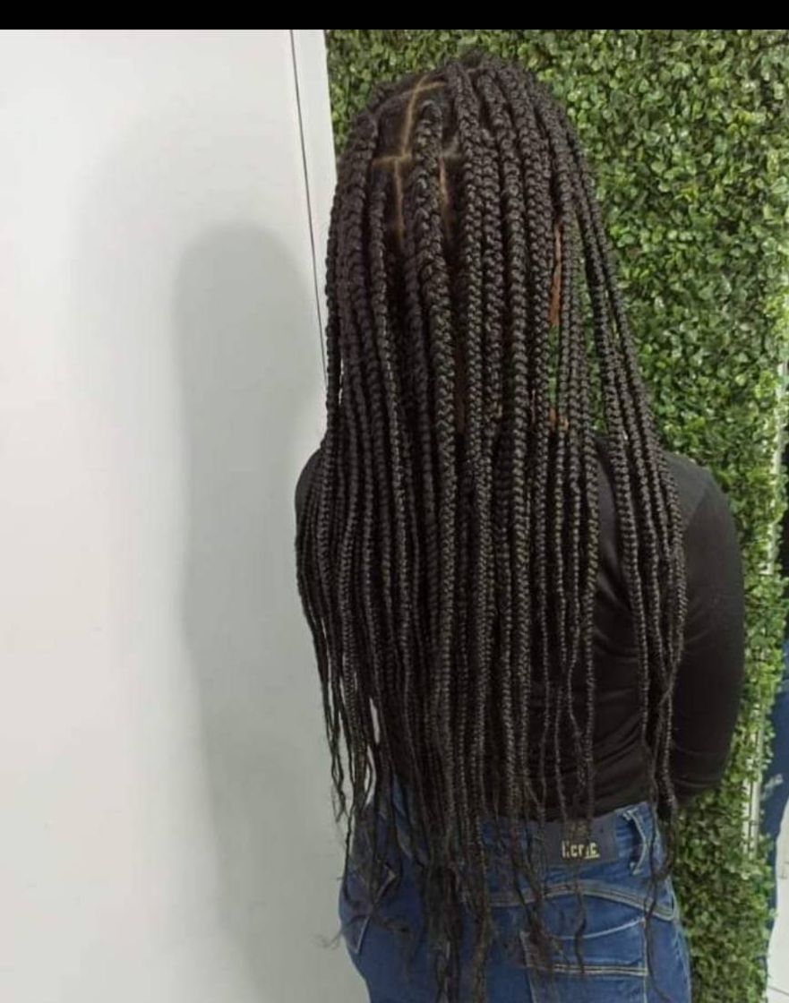 Moda Tranças box braids