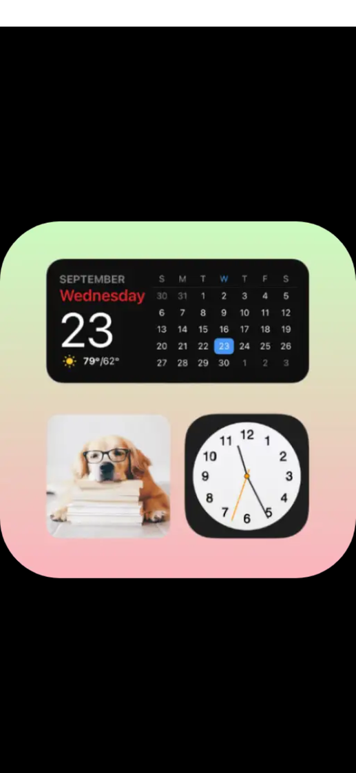 App Color widget