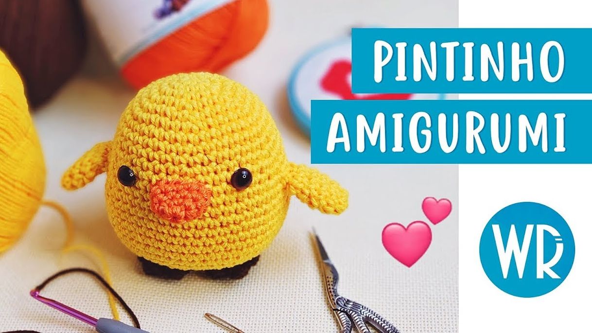 Fashion Pintinho Amigurumi - passo a passo para iniciantes