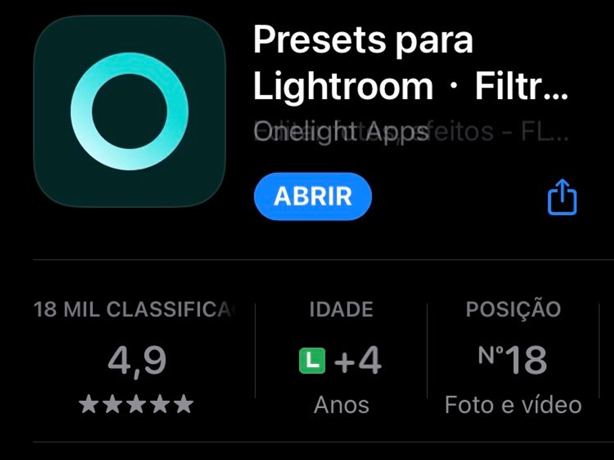 App Presets for Lightroom - FLTR