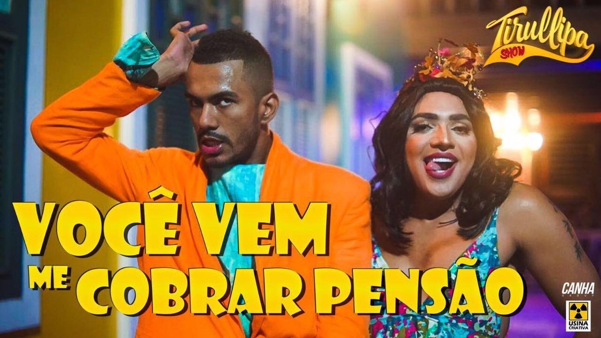 Canción Voce vem me cobrar pensao