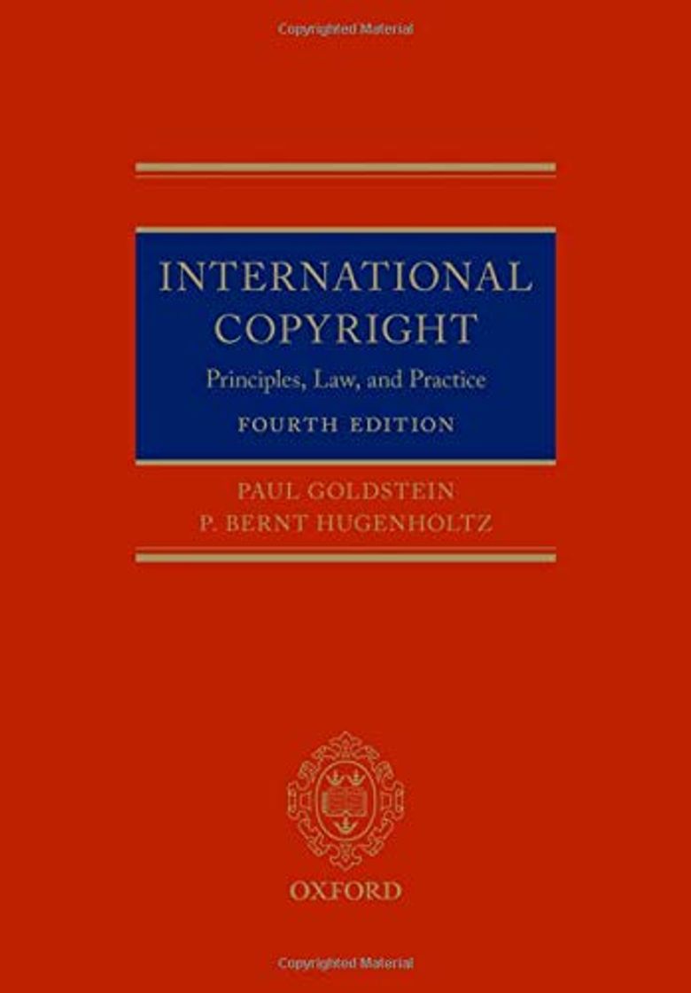 Libros International Copyright: Principles, Law, and Practice