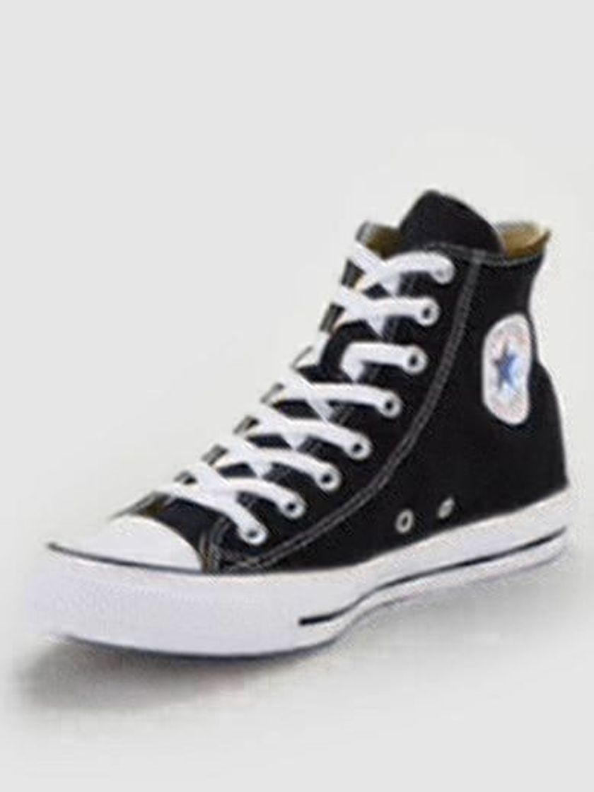 Moda Converse Chuck Taylor All Star Hi, Zapatillas Unisex Adulto, Negro