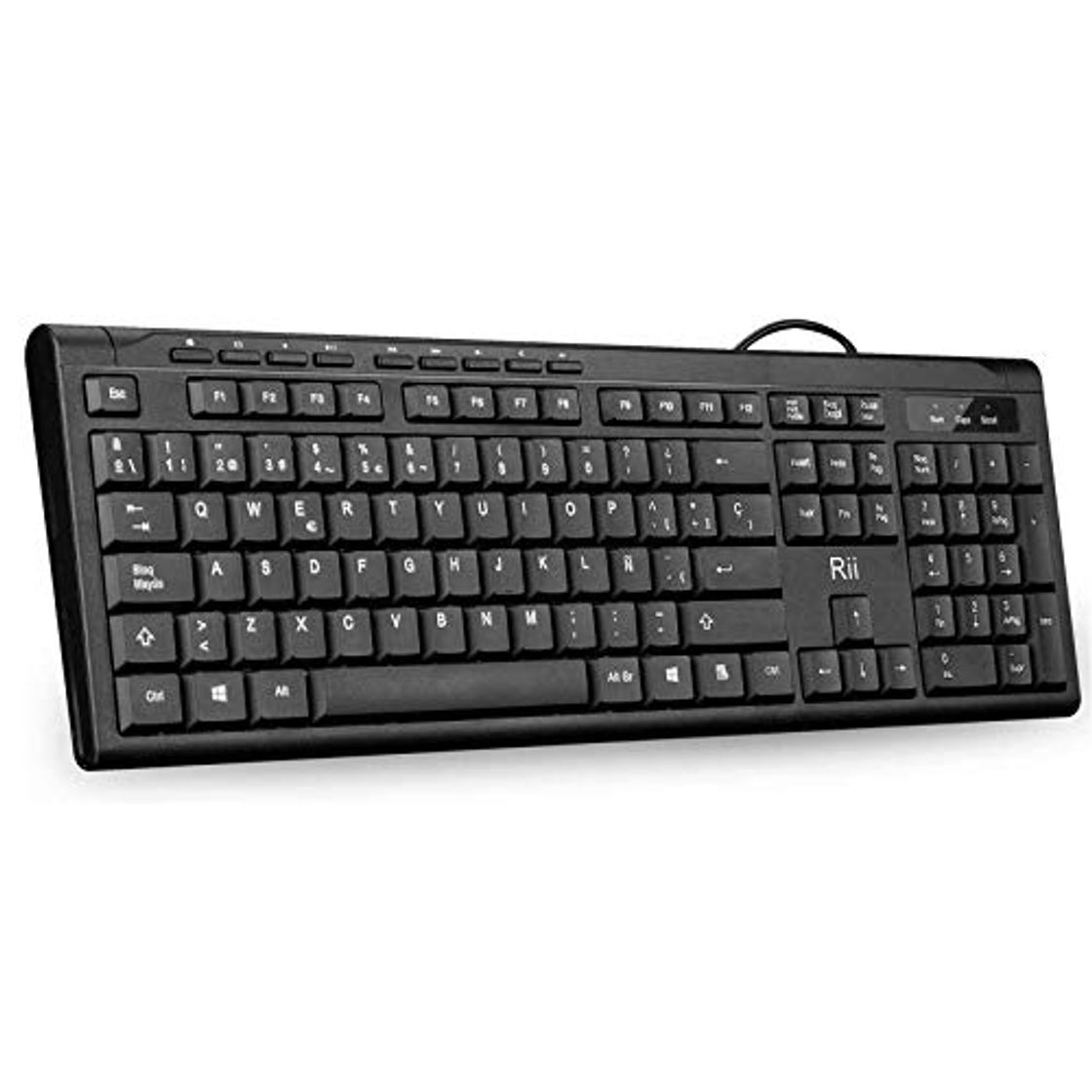 Electrónica Rii RK907 USB - Teclado con Cable