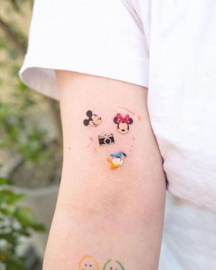 Moda Tatuagem Disney 