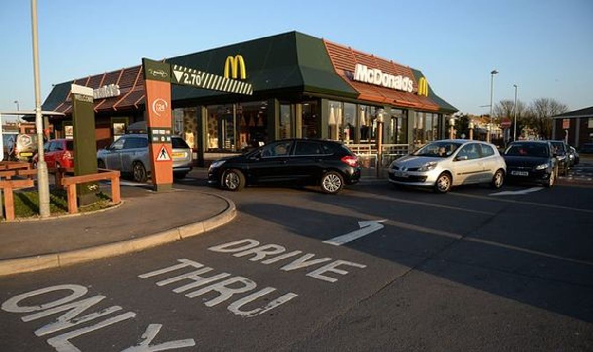 Restaurants McDonalds Drive Thru