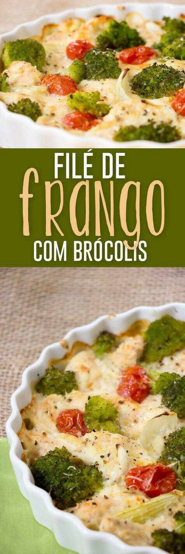 Fashion Filé de frango com brócolis