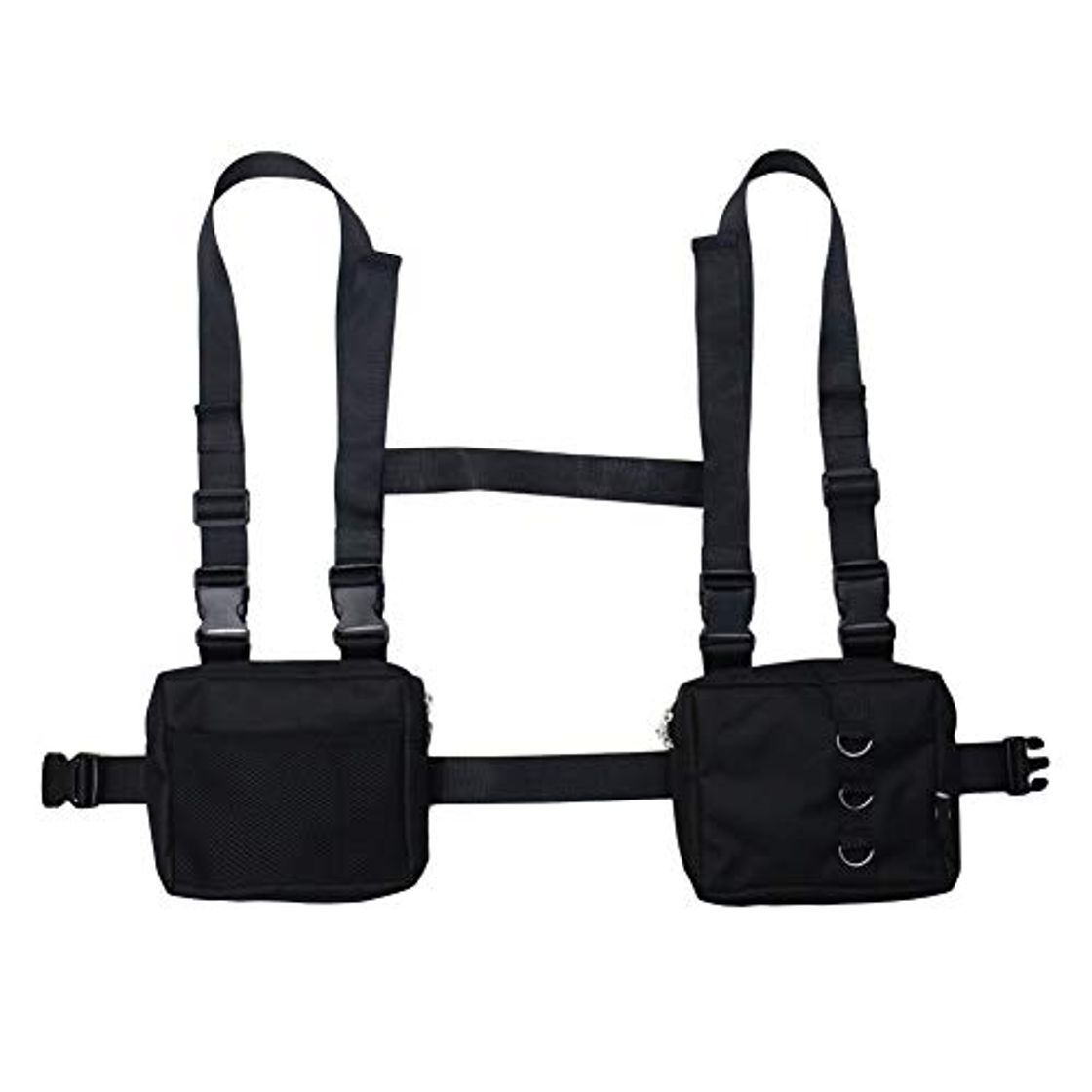 Producto EFINNY Chest Rig Bag Hombres Mujeres Chest Front Bag Hip Hop Funcional