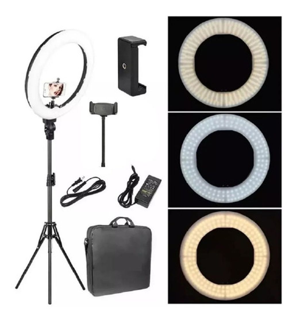 Social Ring Light - Luz profissional 