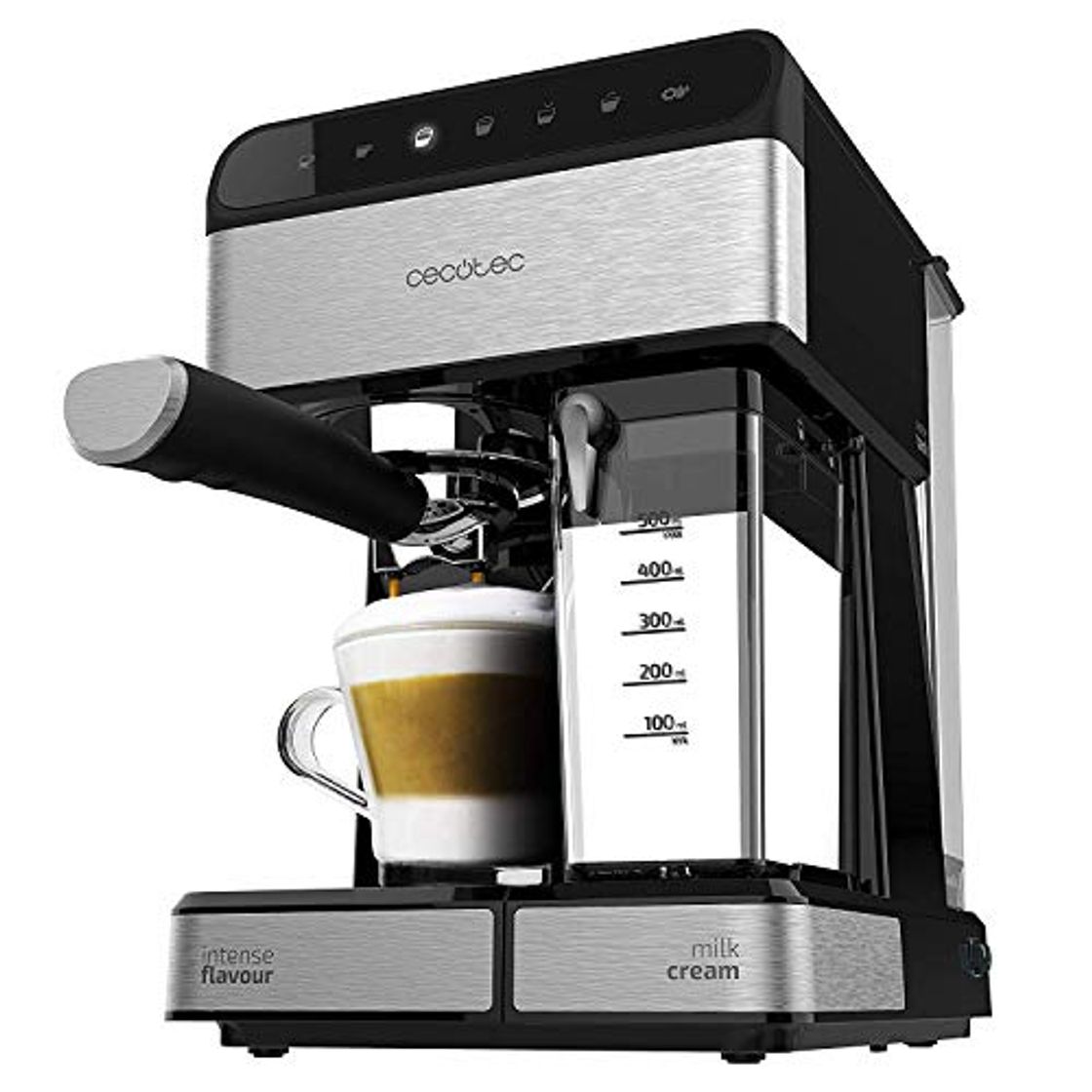 Social Cecotec Cafetera Semiautomatica Power Instant-ccino Touch Serie Nera. Presión 20 Bares