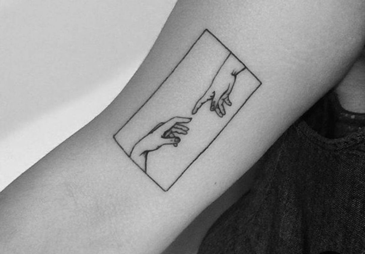 Fashion Tatuagem minimalista :)