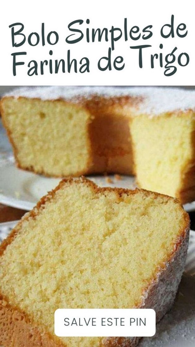 Social Bolo de farinha de trigo 