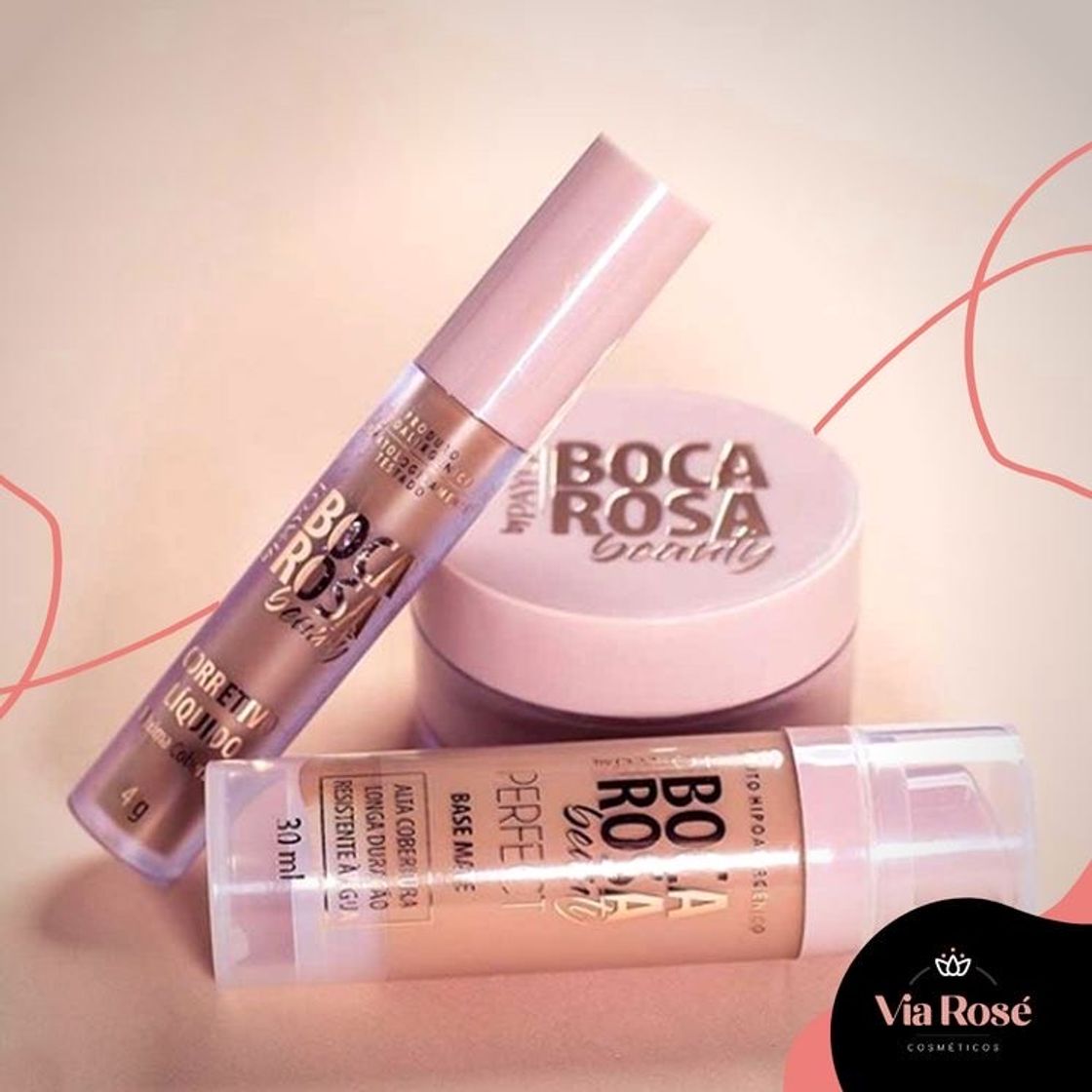 Fashion KIT BOCA ROSA