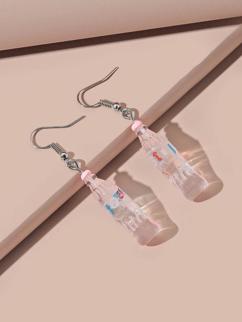 Moda Drink Bottle Charm Drop Earrings