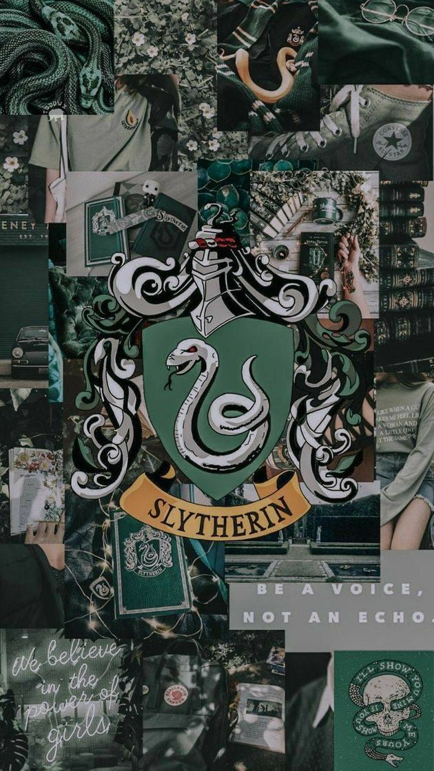 Moda Wallpaper Slytherin H.P