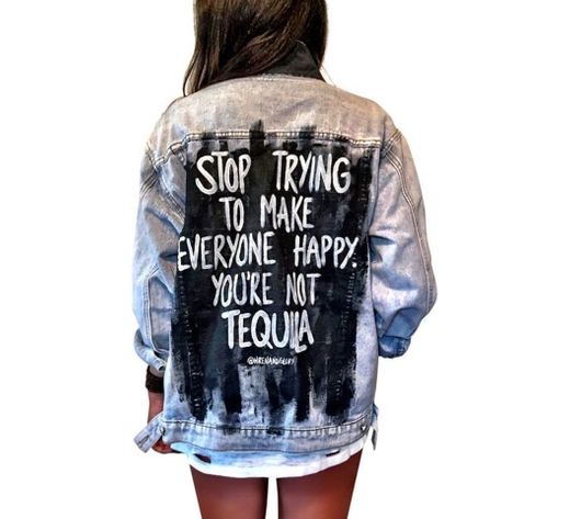 customized jeans jacket 