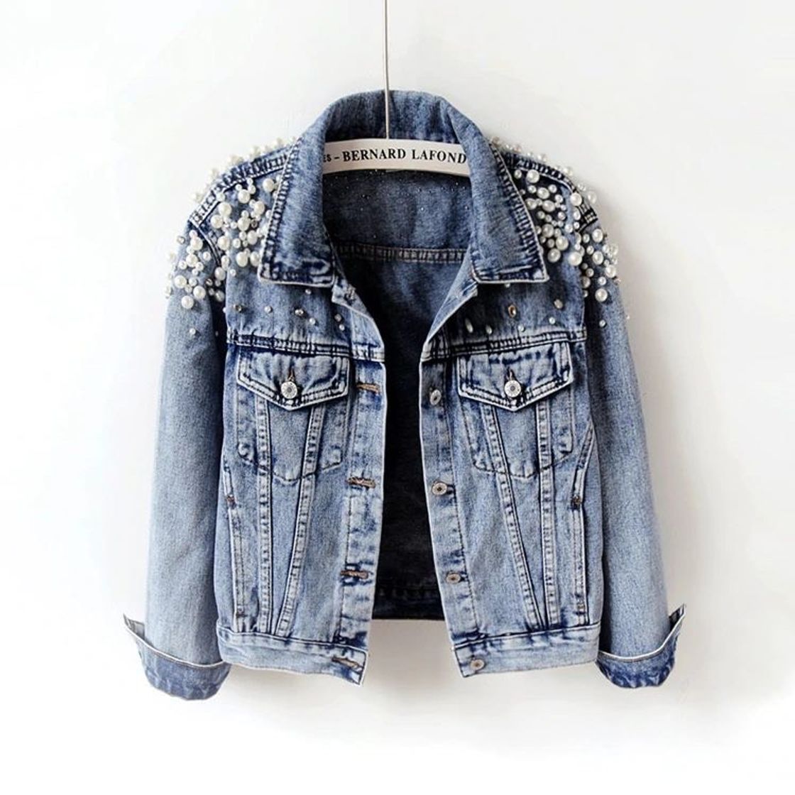 Moda customized jeans jacket 