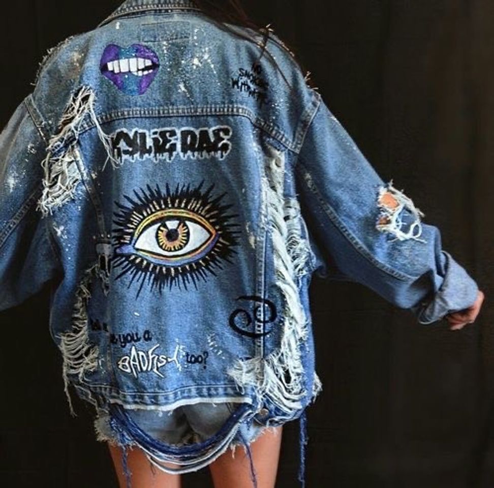 Fashion customized jeans jacket 