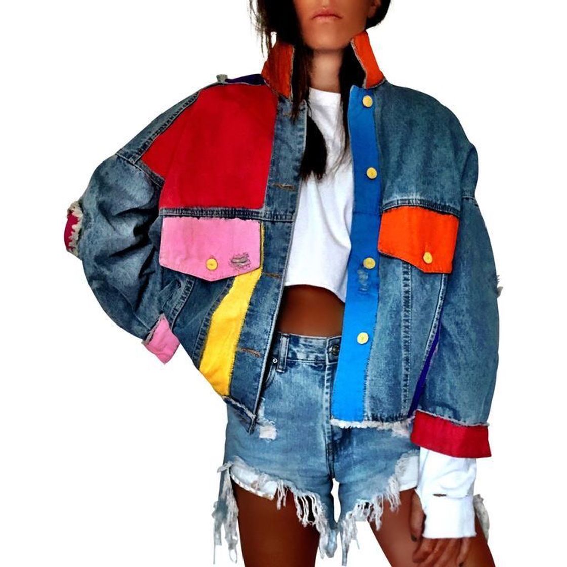 Fashion customized jeans jacket 