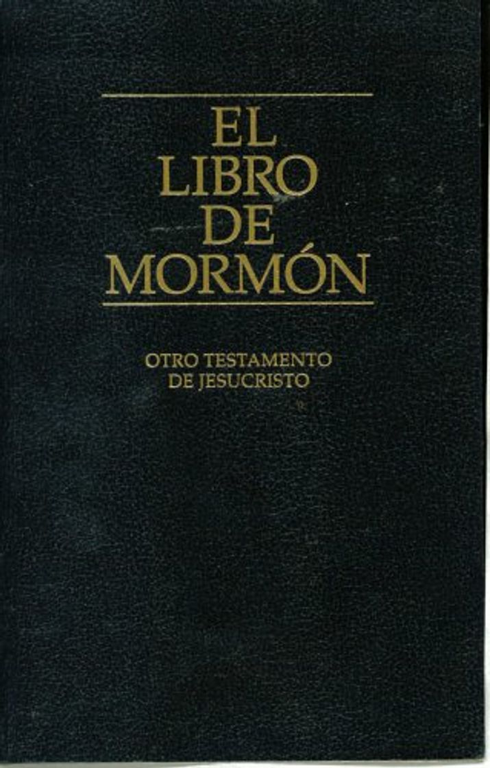 Book EL LIBRO DEL MORMON