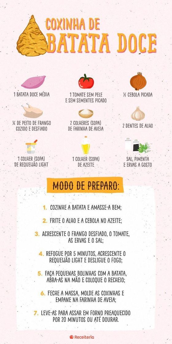 Social Coxinha de batata doce 🍗