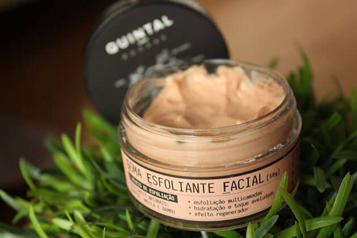 Moda Quintal rochás- goma esfoliante facial 