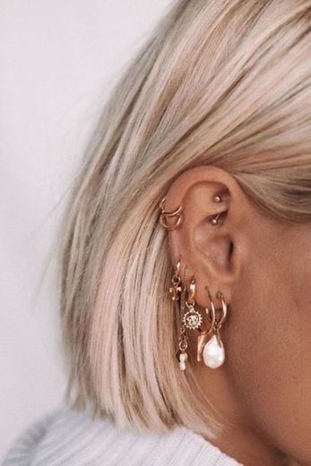 piercings na orelha 😍✨