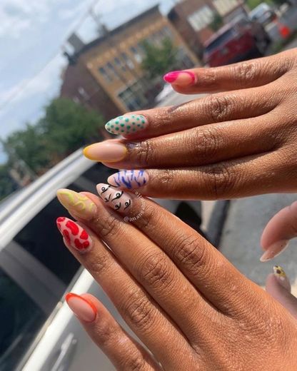 image in nails 👅