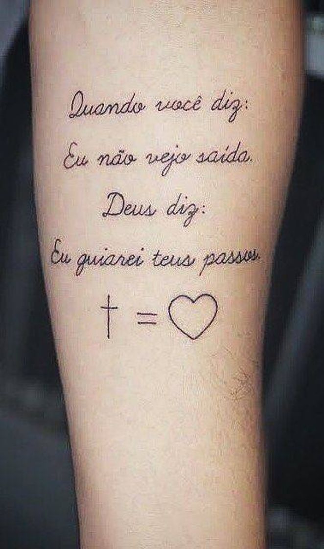 Moda Tattoo cristã ✝