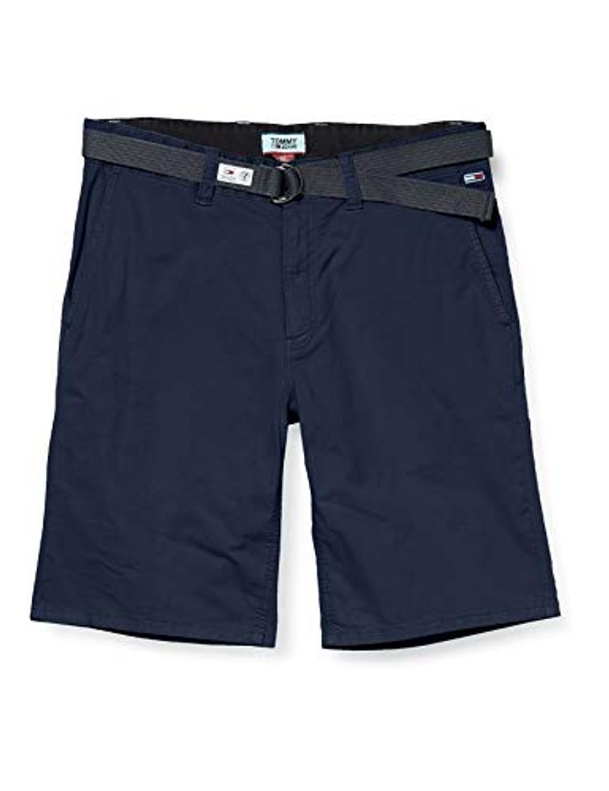 Moda Tommy Hilfiger TJM Vintage Wash Short Vaqueros Straight, Azul