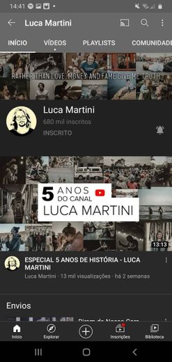 Canal do Luca Martini