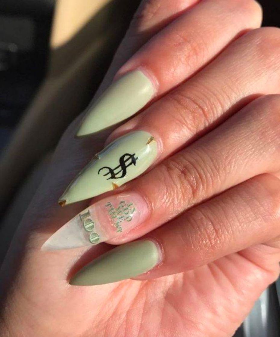 Fashion unhas verdes     green nails