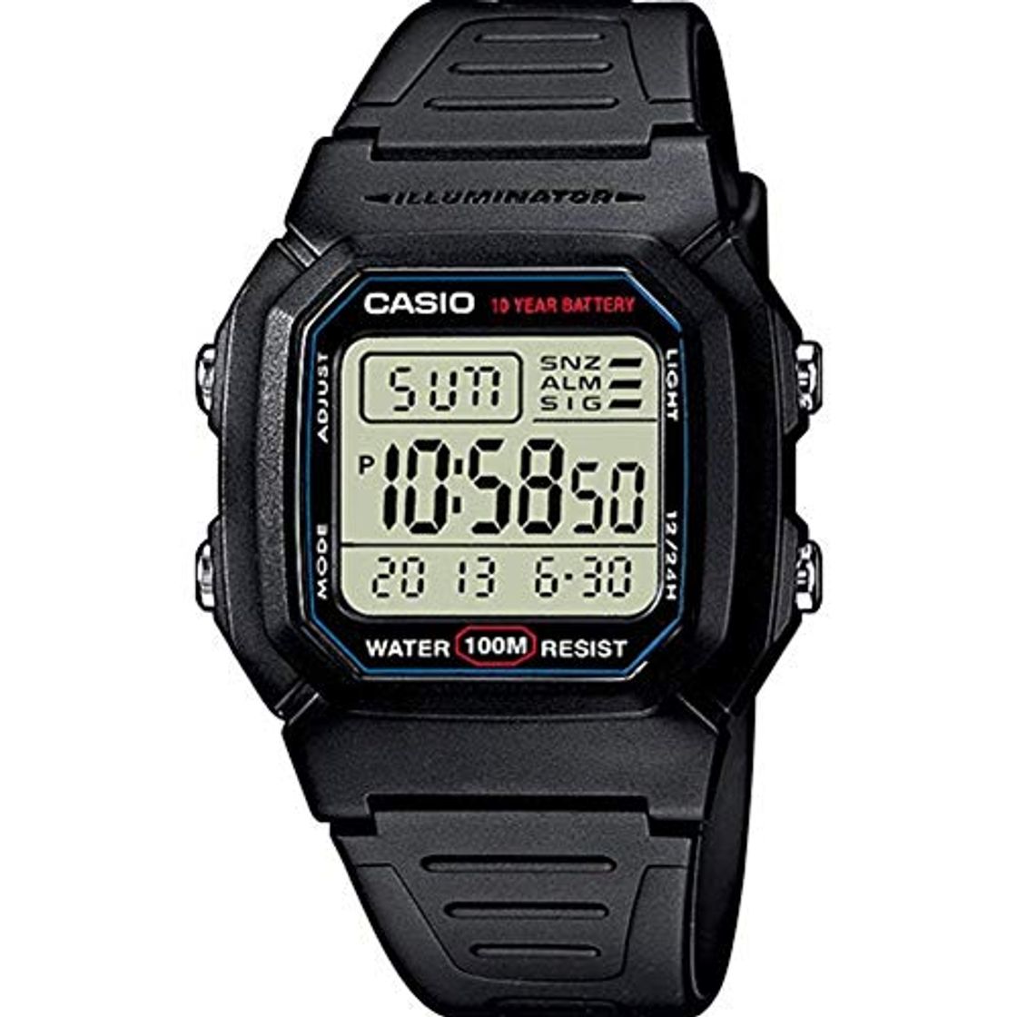 Moda Casio Collection  W-800H-1AVES