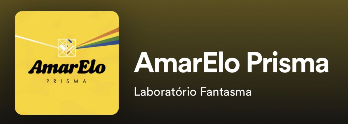 Fashion Amarelo Prisma - Emicida