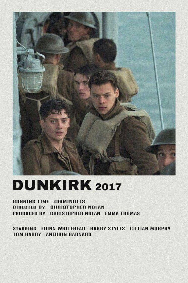 Movie Polaroid Dunkirk