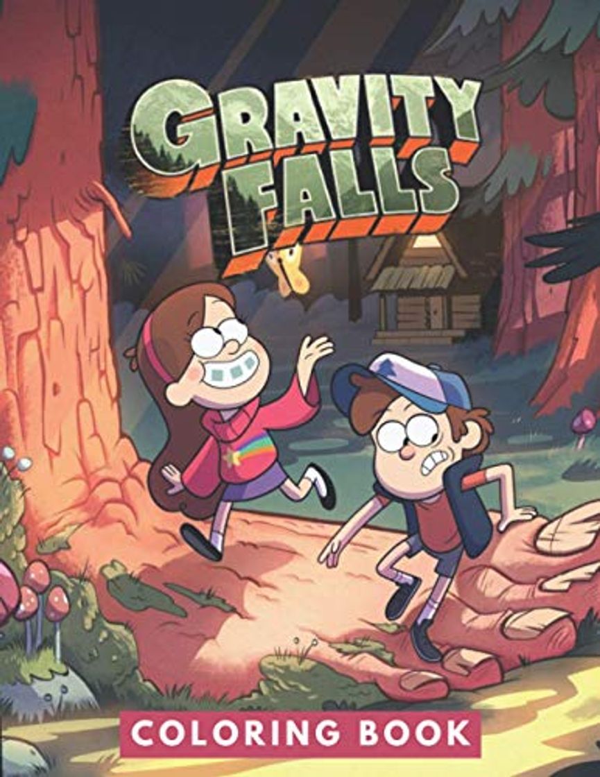 Libros Gravity Falls Coloring Book: Perfect Christmas Gift For Kids And Adults Who Love Gravity Falls: Unofficial Coloring Book For Encouraging Creativity