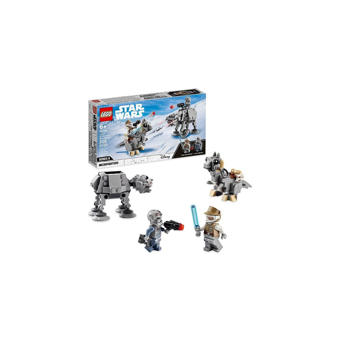 Producto LEGO Star Wars Microfighters AT-AT vs