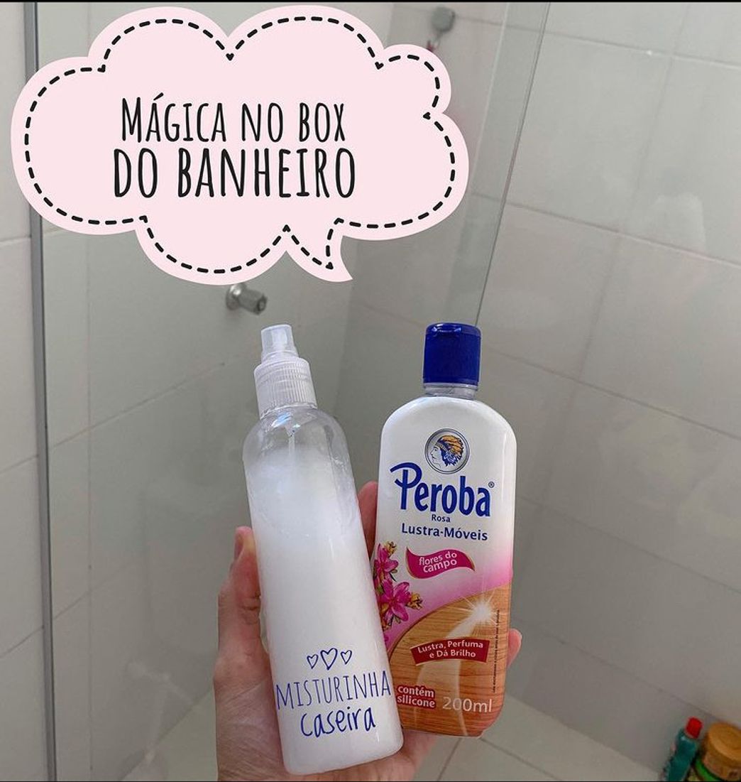 Moda Mágica no banheiro 