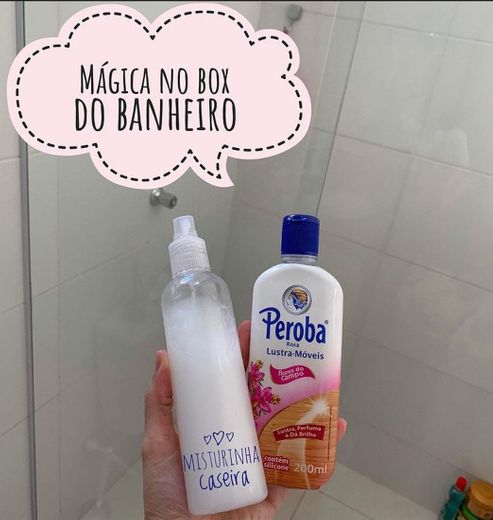 Mágica no banheiro 