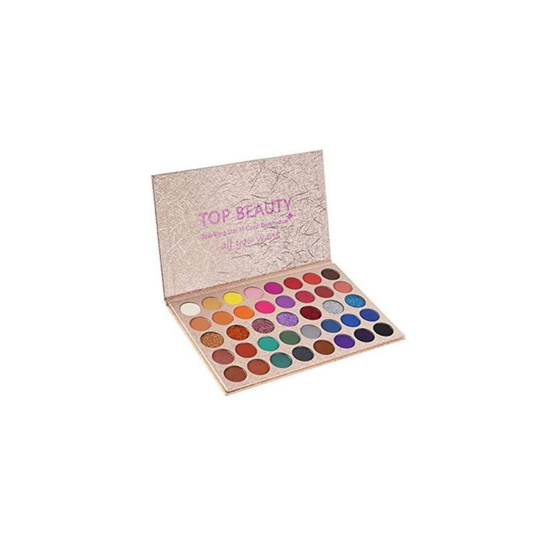 Social Paleta de maquillaje de sombra de ojos de 39 colores Paleta altamente