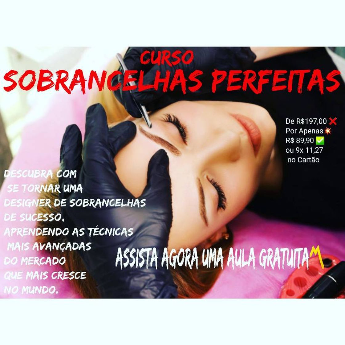 Moda CURSO SOBRANCELHA PERFEITA 