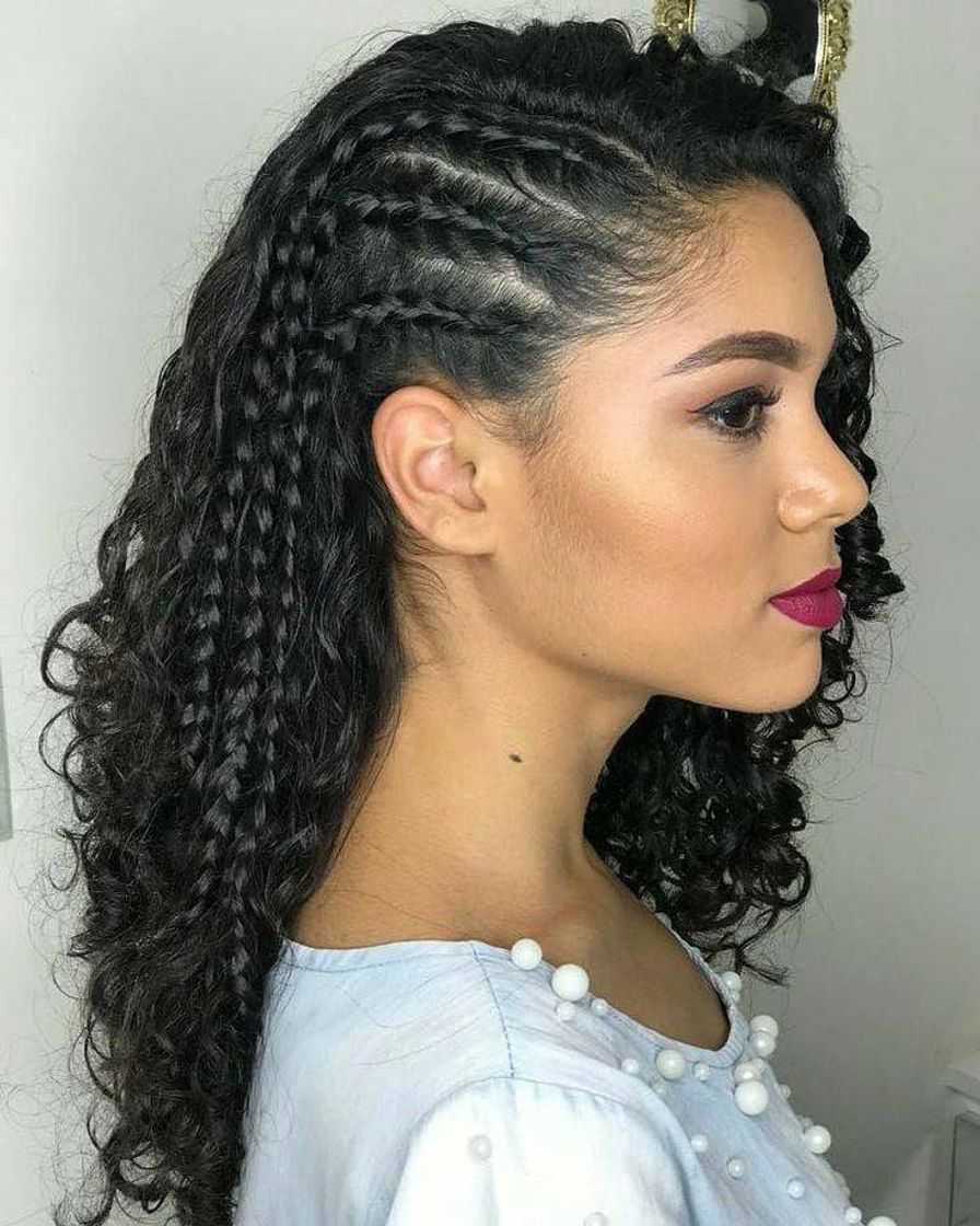 Fashion Penteado com tranças 💛