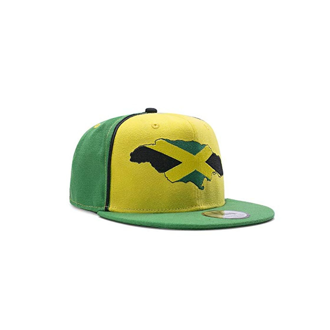 Fashion Underground Kulture Gorra de béisbol de países Verde Jamaica Taille unique