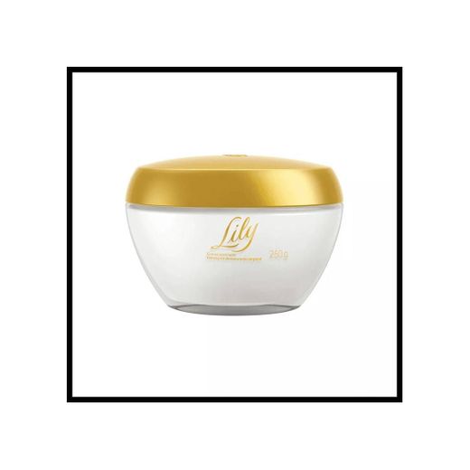 Hidratação intensa Lily Creme Acetinado Hidratante Corporal 