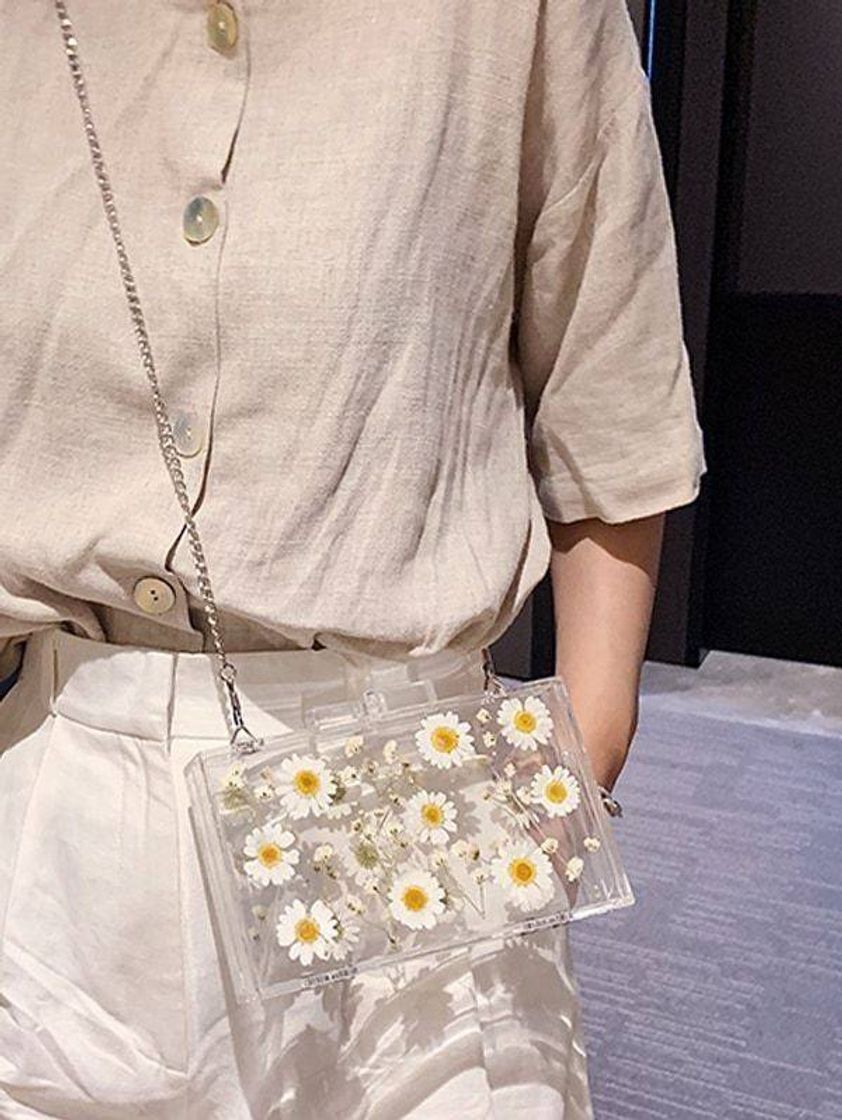 Fashion bolsa totalmente feita com resina epóxi 👜🌼